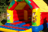Jungle bouncy castle small 2