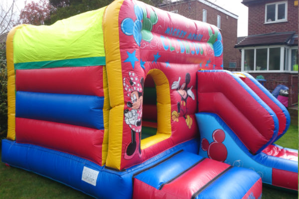 Mickeys club house Bouncy Castle large 2