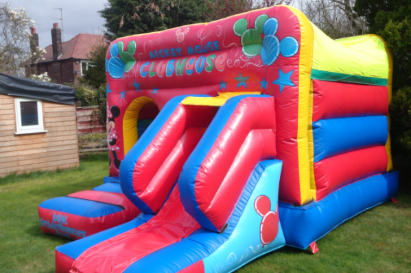 Mickeys club house Bouncy Castle large 9