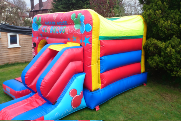 Mickeys club house Bouncy Castle large 7