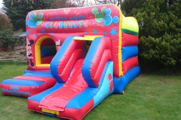 Mickeys club house Bouncy Castle large 8