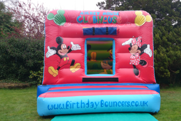 Mickeys den Bouncy Castle large 3