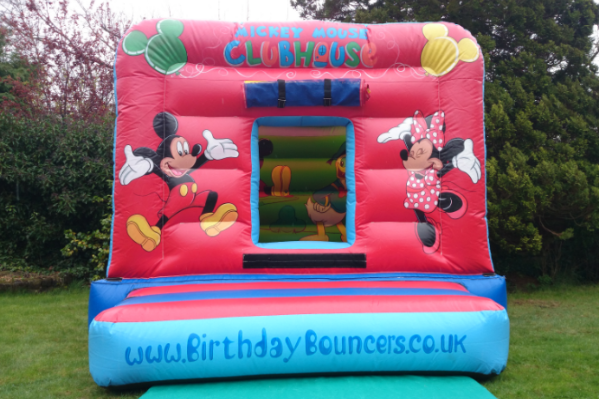 Mickeys den Bouncy Castle large 1