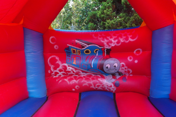 Thomas the tank Bouncy Castle large 9