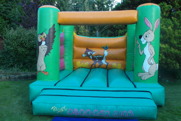 Woodland bouncy castle large 2