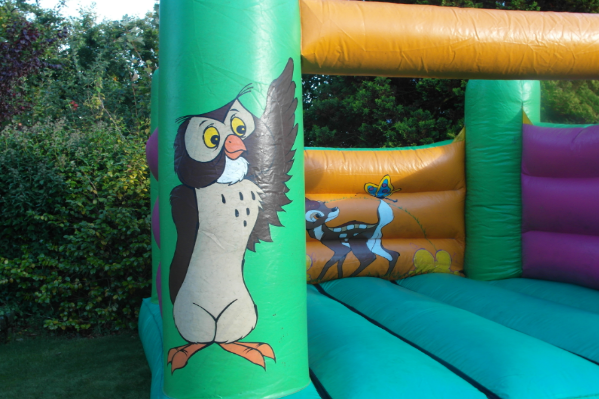 Woodland bouncy castle large 10