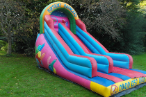 Balloon slide side on