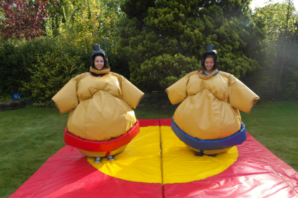 Sumo Suits bouncy castle large 3
