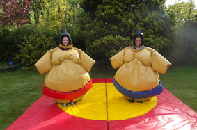 Sumo suits Birthday bouncers bouncy castle hire