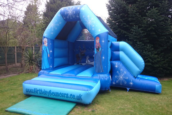 Frozen Bouncy Castle small 1