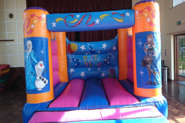 Frozen Bouncy Castle large 6