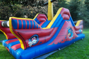 Pirate Inflatable Slide